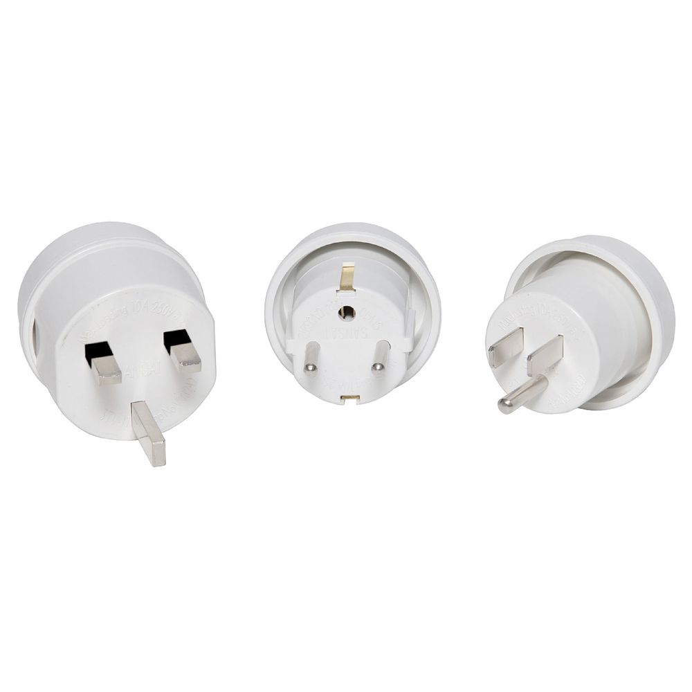 Jackson Outbound Multi Travel Adaptors 3 Pack